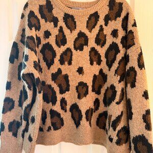 oversized cozy sweater